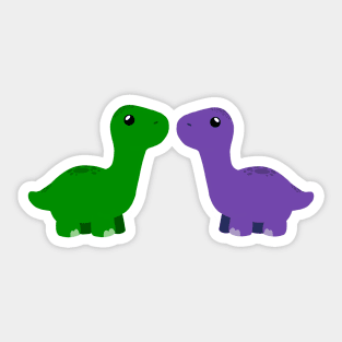 Little Dino Love Sticker